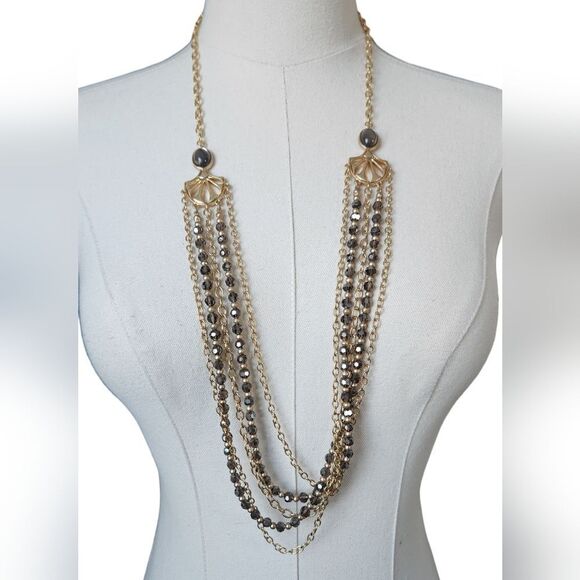 NWTโLia Sophia Beaded Necklace - Picture 3 of 11